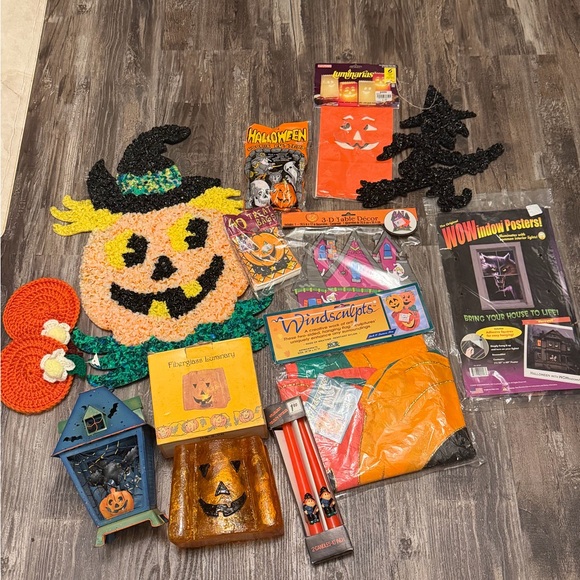 Other - Vintage Halloween Decor Lot